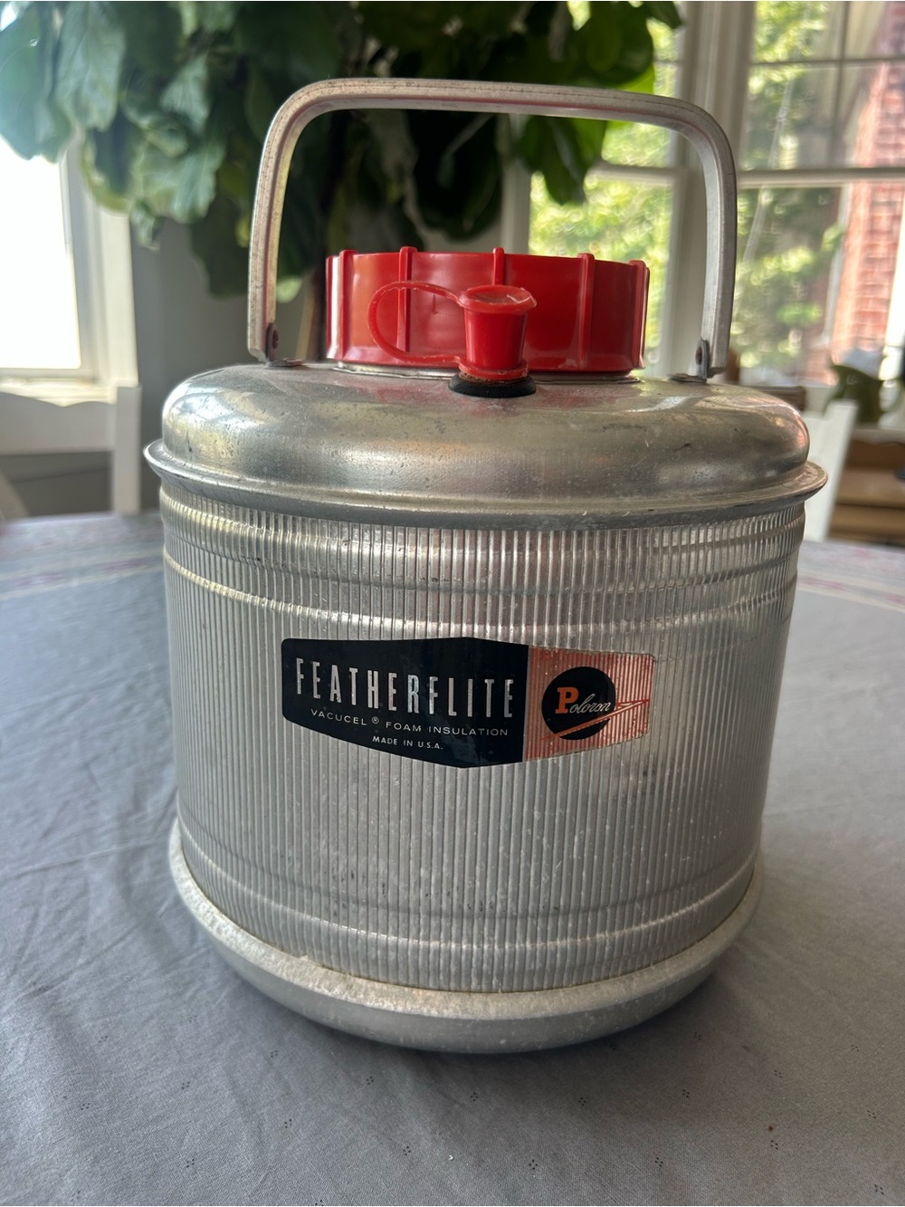 Featherflite by Poloron Mid-Century thermal beverage container